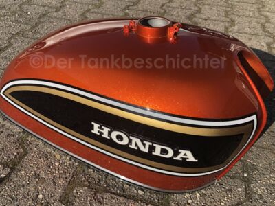 Motorradtank Honda 5 Schicht - Effektlackierung
